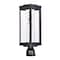 Maxim Lighting Salon LED 1-Light 6" Wide Black Outdoor Pole/Post Mount 55900WGBK - alternate 1